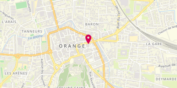 Plan de Dessange, 21 Rue de la République, 84100 Orange