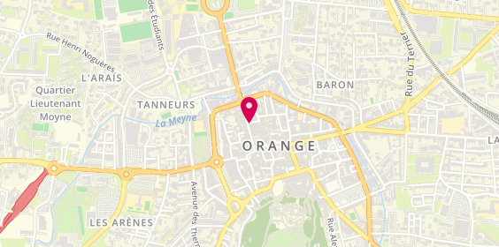 Plan de MARCHAND Nadine, 18 Rue Notre Dame, 84100 Orange