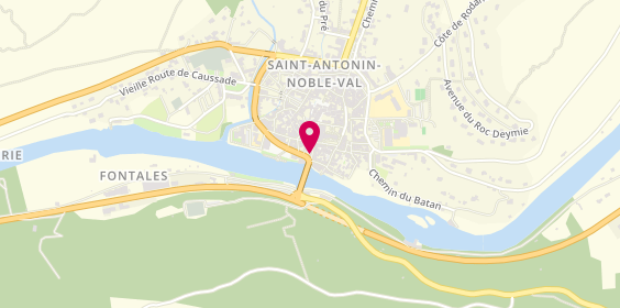 Plan de Green-Couper, 4 Boulevard des Thermes, 82140 Saint-Antonin-Noble-Val