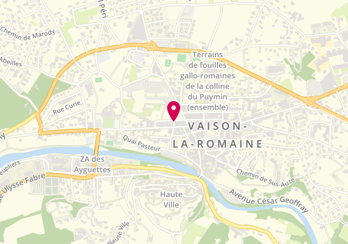 Plan de Le Salon, 14 Rue Jean Jaurès, 84110 Vaison-la-Romaine