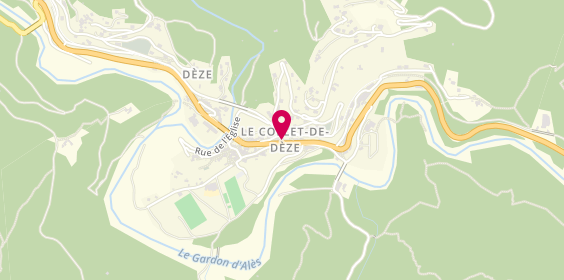 Plan de La Boite a Tif, Village, 48160 Le Collet-de-Dèze