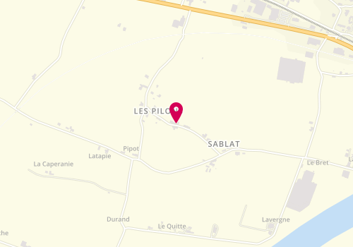 Plan de REBITEAU Fabienne, Lieu-Dit Pilons, 47130 Port-Sainte-Marie