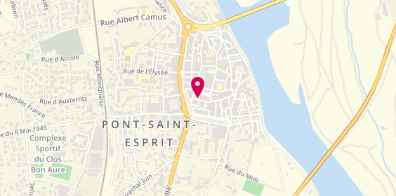 Plan de Disla HASSAD Sabine, 3 Imp. Joliot Curie, 30130 Pont-Saint-Esprit