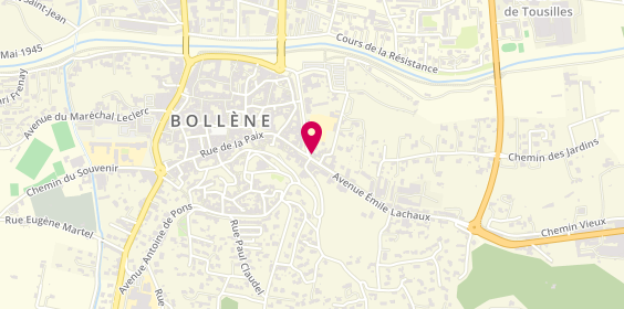 Plan de BELLEZZA 𝑑𝑖 L, 5 avenue Emile Lachaux, 84500 Bollène