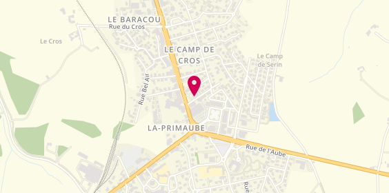 Plan de Lm Coiffure, 1 Rue des Bûcherons, 12450 Luc-la-Primaube