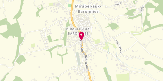Plan de Le Coiffeur, Avenue de la Résistance, 26110 Mirabel-aux-Baronnies
