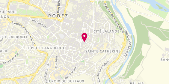 Plan de Cut Syl', 6 Rue Sainte-Catherine, 12000 Rodez
