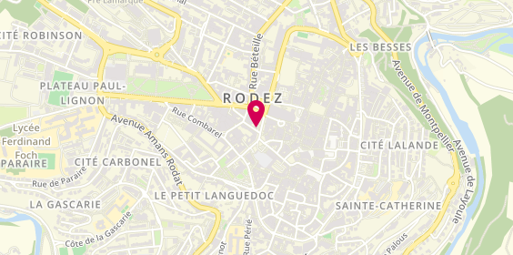 Plan de Camille Albane - Coiffeur Rodez, 7 Boulevard Gambetta, 12000 Rodez