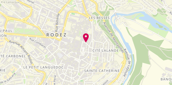 Plan de Cry's Coiffure, 11 Rue Aristide Briand, 12000 Rodez