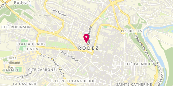 Plan de Le 7 Rue Béteille Par Gérald, 7 Rue Béteille, 12000 Rodez