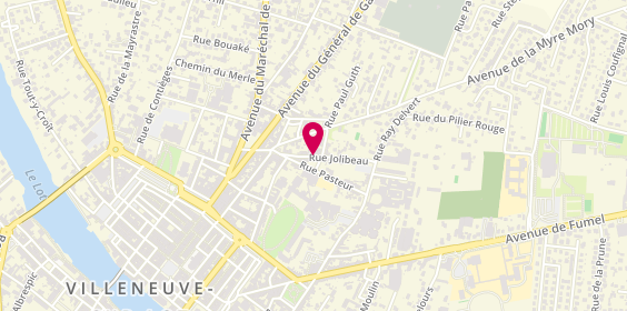 Plan de Basquin Dorothée, 28 Rue Jolibeau, 47300 Villeneuve-sur-Lot