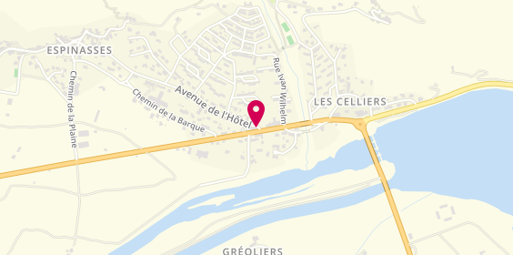 Plan de Les Ciseaux d'As, 1419 avenue de Serre-Ponçon, 05190 Espinasses