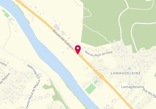 Plan de Divag' S Coiffure, 350 Route de Cahors, 46090 Lamagdelaine