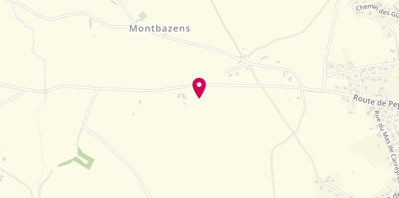 Plan de GOMBERT Pascale, 5 Route de Lugan, 12220 Montbazens