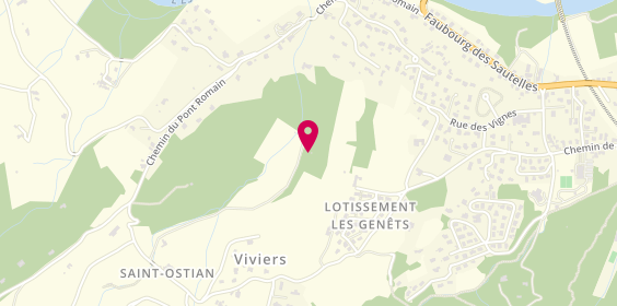 Plan de Les Ciseaux de Jade, Place de L&#039;Esplanade, 07220 Viviers