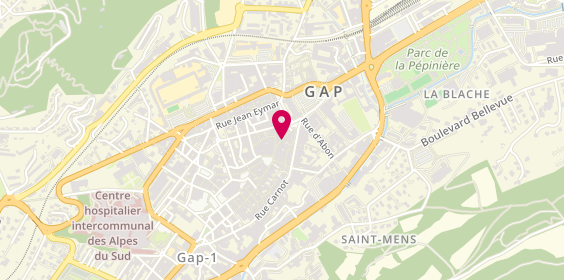 Plan de Sébastien C. - Coiffeur Gap, 17 Rue de France, 05000 Gap