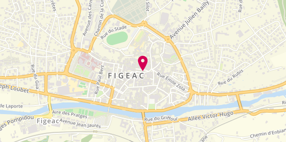 Plan de Visagis, 6 place Carnot, 46100 Figeac