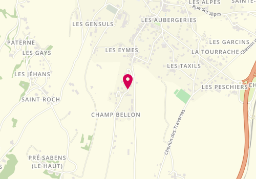 Plan de FRIH Nawel Coralie, Saint-Claude, 05380 Châteauroux-les-Alpes