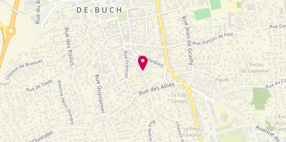 Plan de BIRAMBEN Josée, La
15 Rue Edouard Lalanne, 33260 La Teste-de-Buch