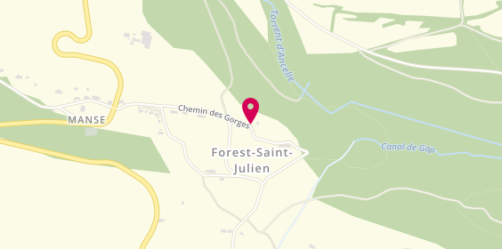 Plan de Cath'tiff, Lieu-Dit Gorges, 05260 Forest-Saint-Julien