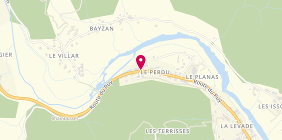 Plan de Coiff'Emoi, le Perdu
79 Route du Puy, 07380 Lalevade-d'Ardèche