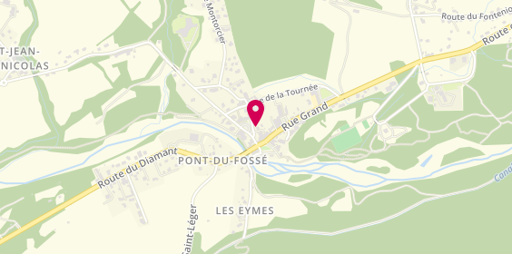 Plan de Déclic Coiffure, Le Pont du Fossé Village Pont du Fossé, 05260 Saint-Jean-Saint-Nicolas