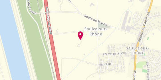 Plan de Coupe-Coupe Paradise, 16 Avenue du Dauphiné Route Nationale.7, 26270 Saulce-sur-Rhône