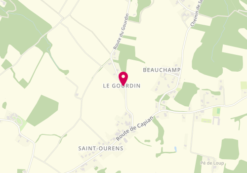 Plan de Lafon Xavier, 10 Chemin Gourdin, 33550 Langoiran