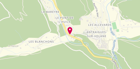 Plan de Coupe & Coiffe, Le Pont de l'Huile, 07530 Vallées-d'Antraigues-Asperjoc