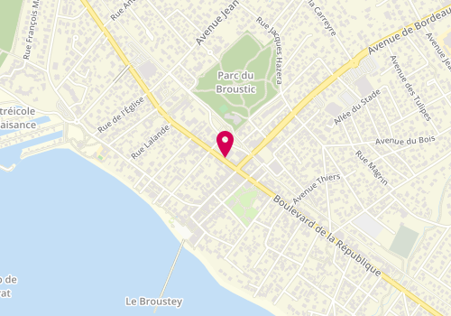 Plan de Jean Louis David, 228 Boulevard de la République, 33510 Andernos-les-Bains