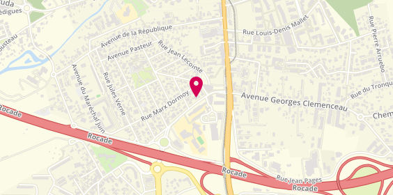 Plan de Coiffure Abadie, 5 avenue du Maréchal Leclerc, 33140 Villenave-d'Ornon