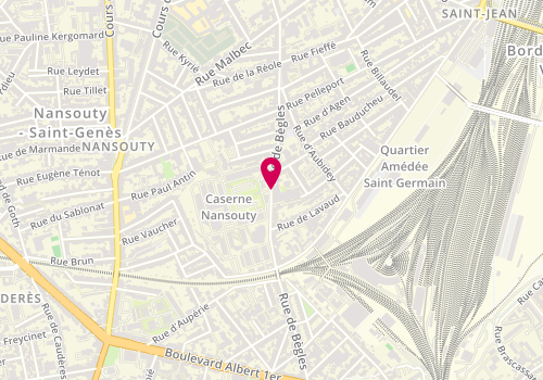 Plan de Passion Coiffure, 246 Rue de Bègles, 33800 Bordeaux