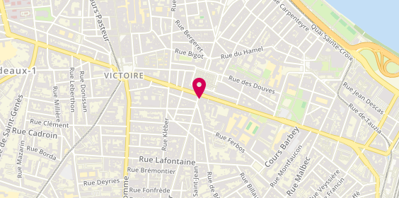 Plan de Instinc'tif Coiffure, 4 Yser, 33800 Bordeaux