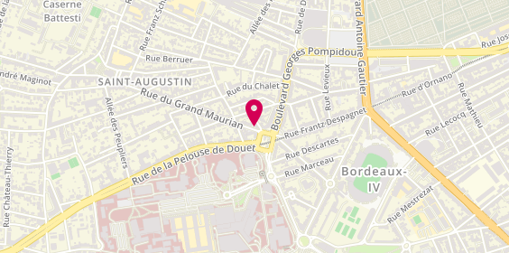 Plan de Atelier des artistes, 5 Rue du Grand Maurian, 33000 Bordeaux
