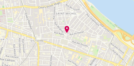 Plan de Capucins Coiffure, 14 Rue Clare, 33800 Bordeaux