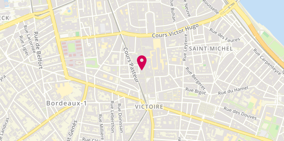 Plan de Tchip Coiffure, 235 Rue Sainte-Catherine, 33000 Bordeaux