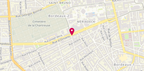 Plan de Le Salon Bernard GASSIES, 122 Cours Mar Juin, 33000 Bordeaux