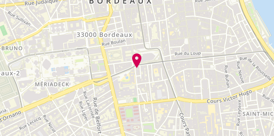 Plan de Biocoiff' - Coiffeur Bio Bordeaux - Colorations Végétales, 2 Rue du Maréchal Joffre, 33000 Bordeaux