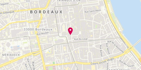 Plan de Salon l'Officine - Coiffeur Coloriste Bordeaux, 31 Rue de Cheverus, 33000 Bordeaux