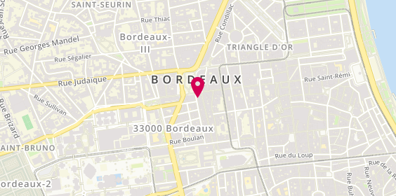 Plan de Le Peignoir, 6 Rue Bouffard, 33000 Bordeaux