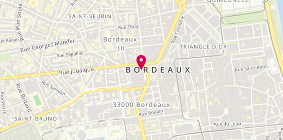 Plan de Headict, 33 place Gambetta, 33000 Bordeaux