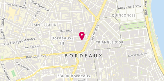 Plan de Salon Magne - Coiffeur & Barbier, 11 Rue Rolland, 33000 Bordeaux