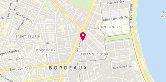 Plan de Benjamin Dulou, 19 Rue Jean Jacques Rousseau, 33000 Bordeaux