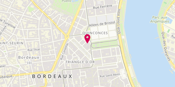 Plan de David Lucas Bordeaux Quinconces, 2 place des Quinconces, 33000 Bordeaux