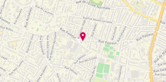 Plan de EVASION COIFFURE Muriel Garcia, 144 Rue Pasteur, 33200 Bordeaux