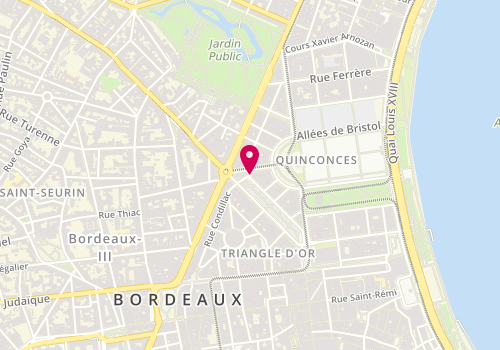 Plan de Tchip Coiffure, 35 Allée de Tourny, 33000 Bordeaux