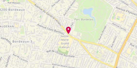 Plan de Sbm, 167 avenue Charles de Gaulle, 33000 Bordeaux