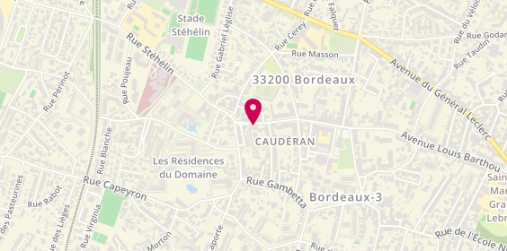 Plan de Initiale C, 194 avenue Louis Barthou, 33200 Bordeaux