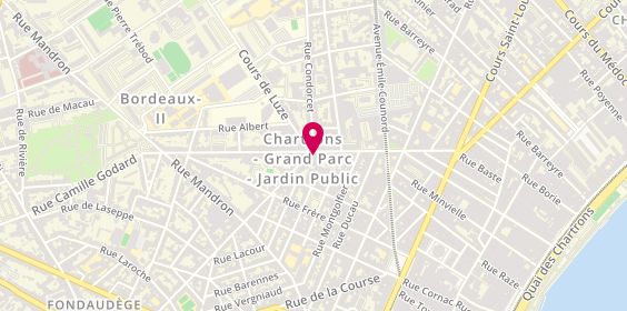 Plan de Élodie chort coiffure, 82 Rue Camille Godard, 33300 Bordeaux