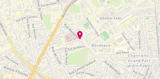 Plan de Coiffure Mandron, 219 Rue Mandron, 33000 Bordeaux